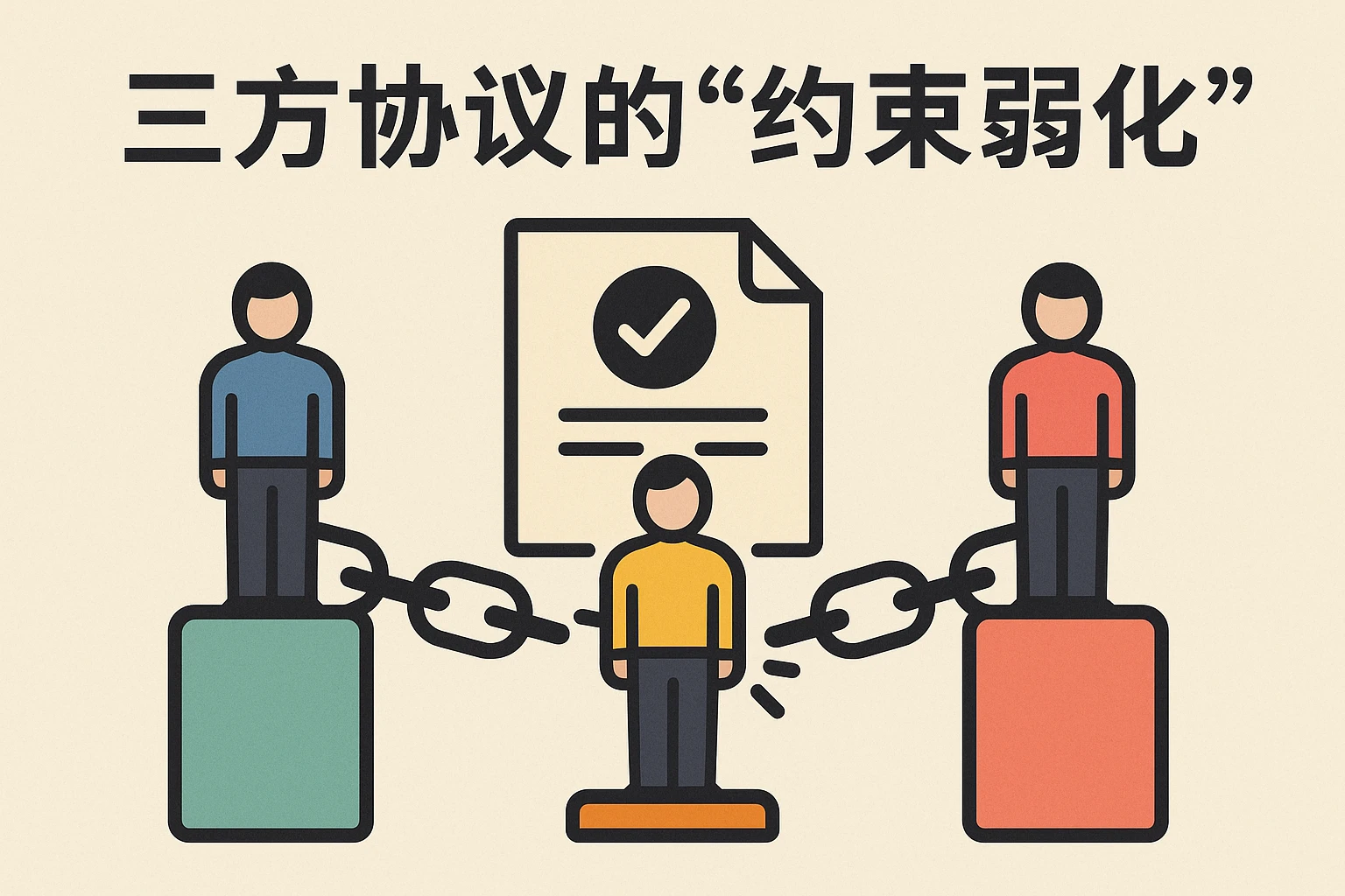 2. 三方协议的“约束弱化”