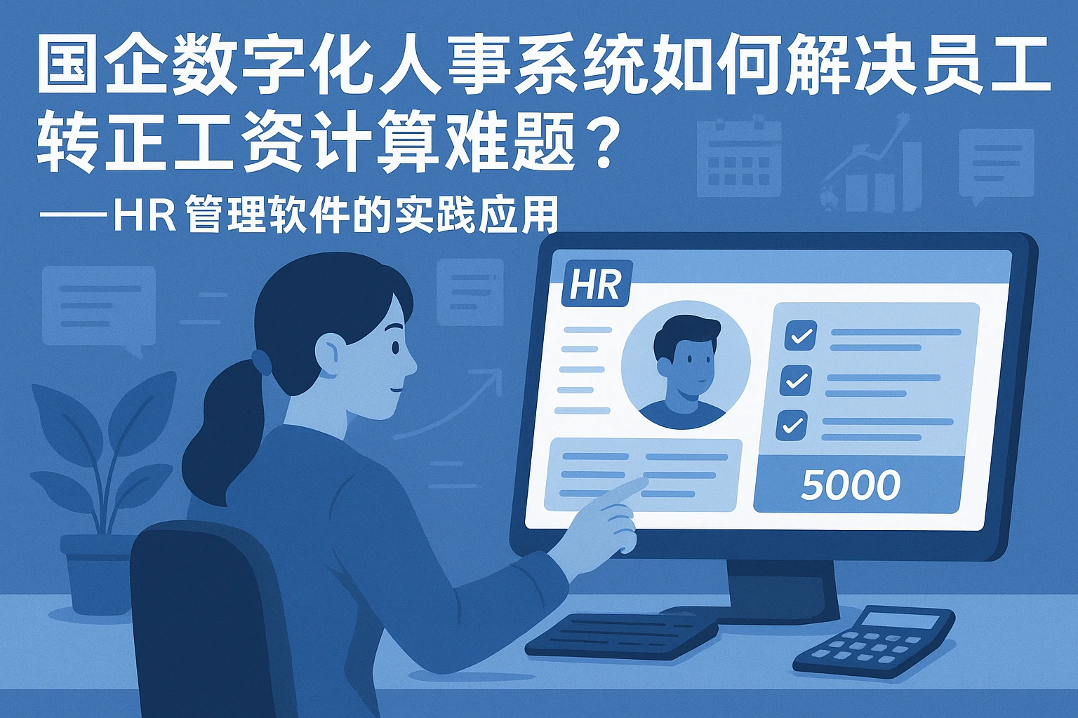 国企数字化人事系统如何解决员工转正工资计算难题？——HR管理软件的实践应用
