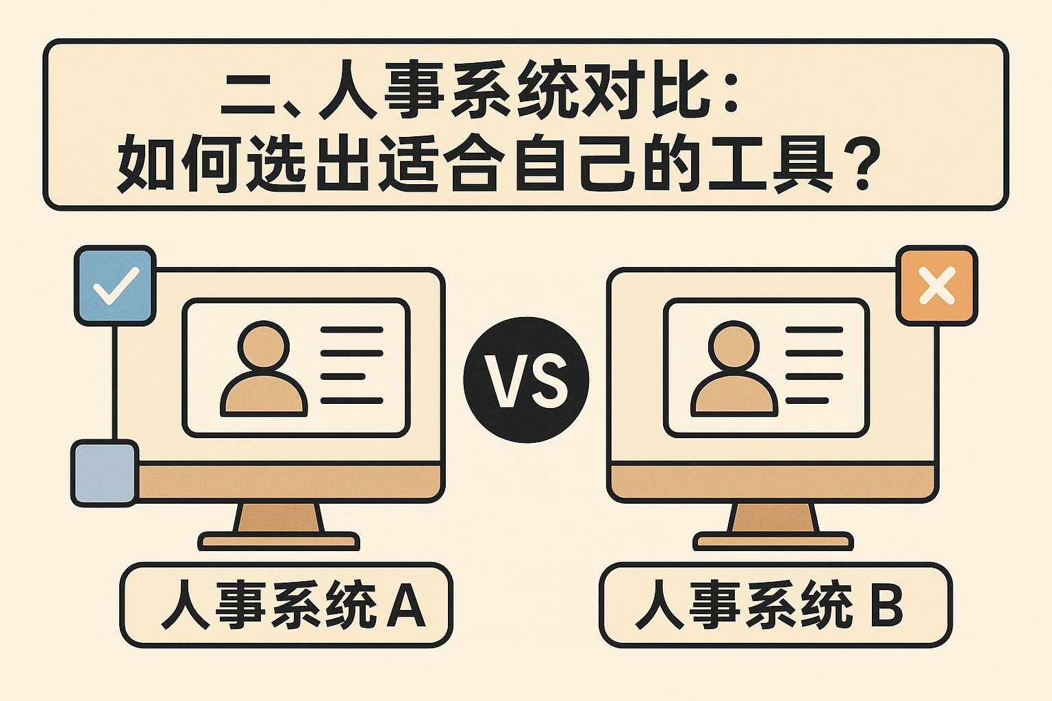 二、人事系统对比：如何选出适合自己的工具？