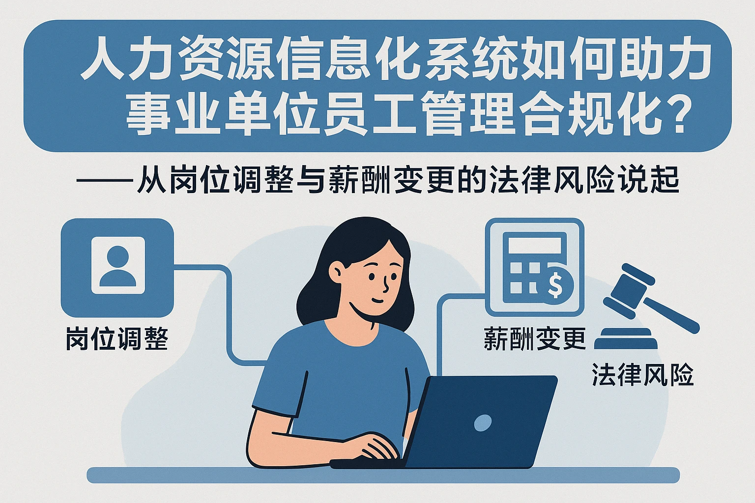 人力资源信息化系统如何助力事业单位员工管理合规化？——从岗位调整与薪酬变更的法律风险说起