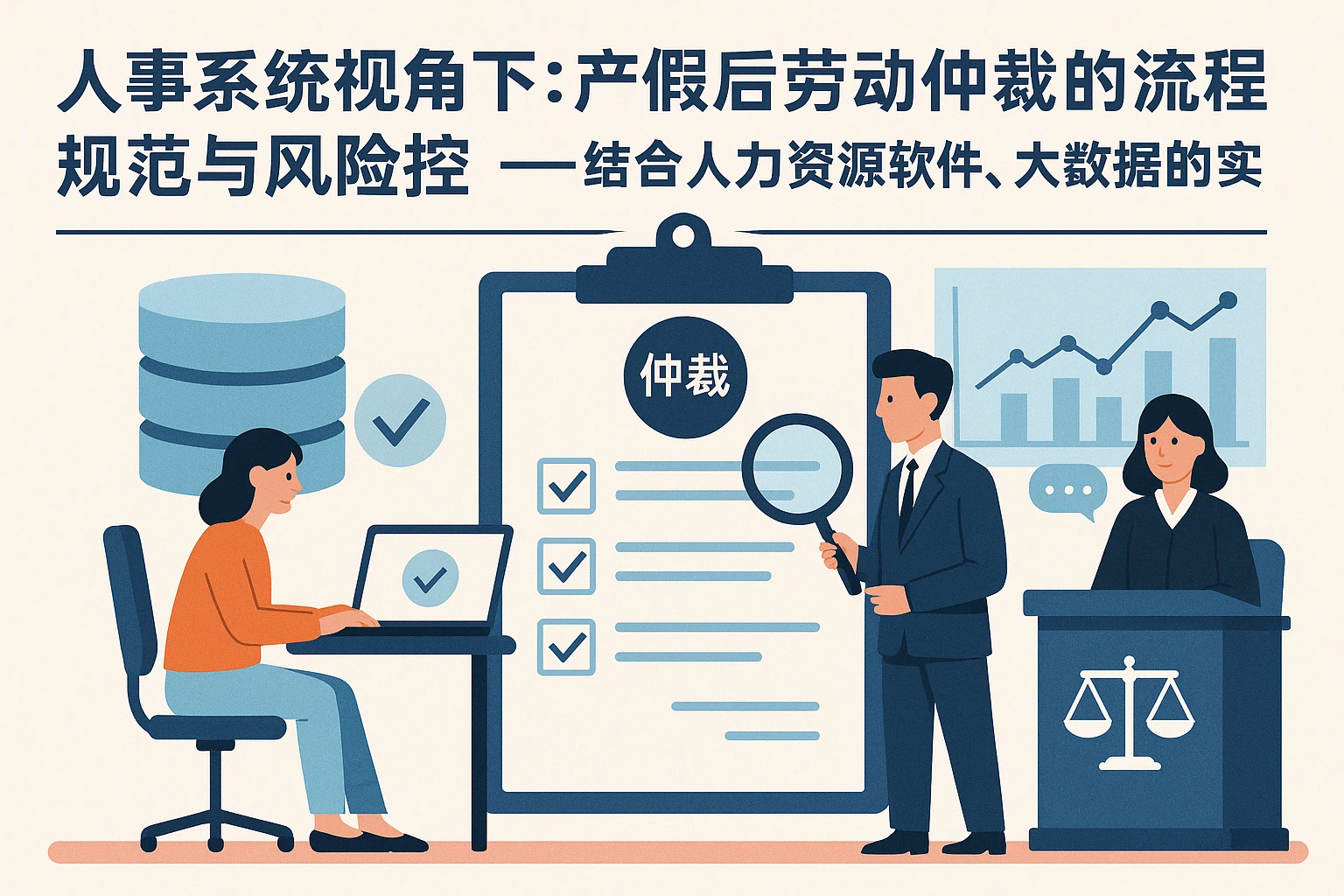 人事系统视角下：产假后劳动仲裁的流程规范与风险防控——结合人力资源软件、大数据的实践应用