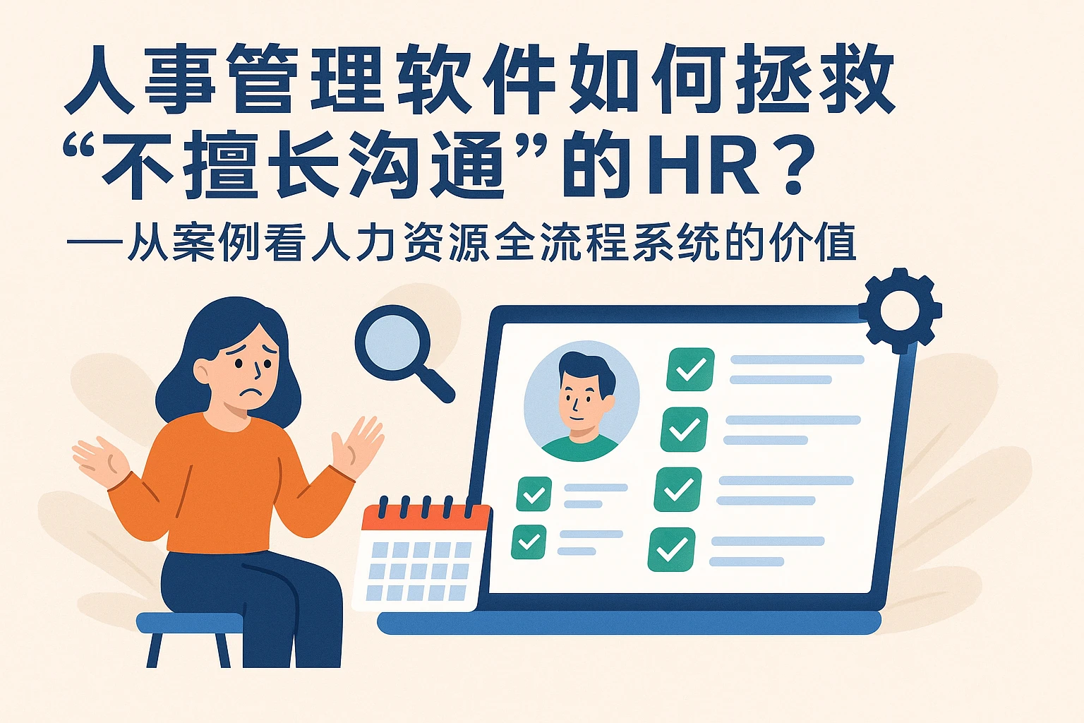 人事管理软件如何拯救“不擅长沟通”的HR？——从案例看人力资源全流程系统的价值
