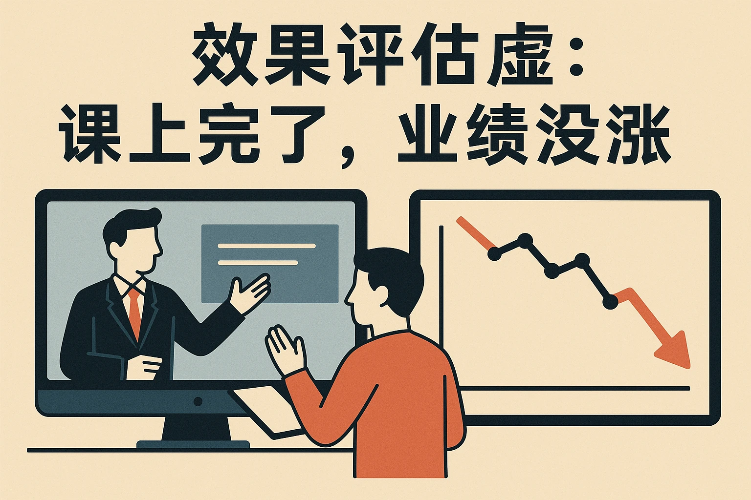 效果评估虚：课上完了，业绩没涨
