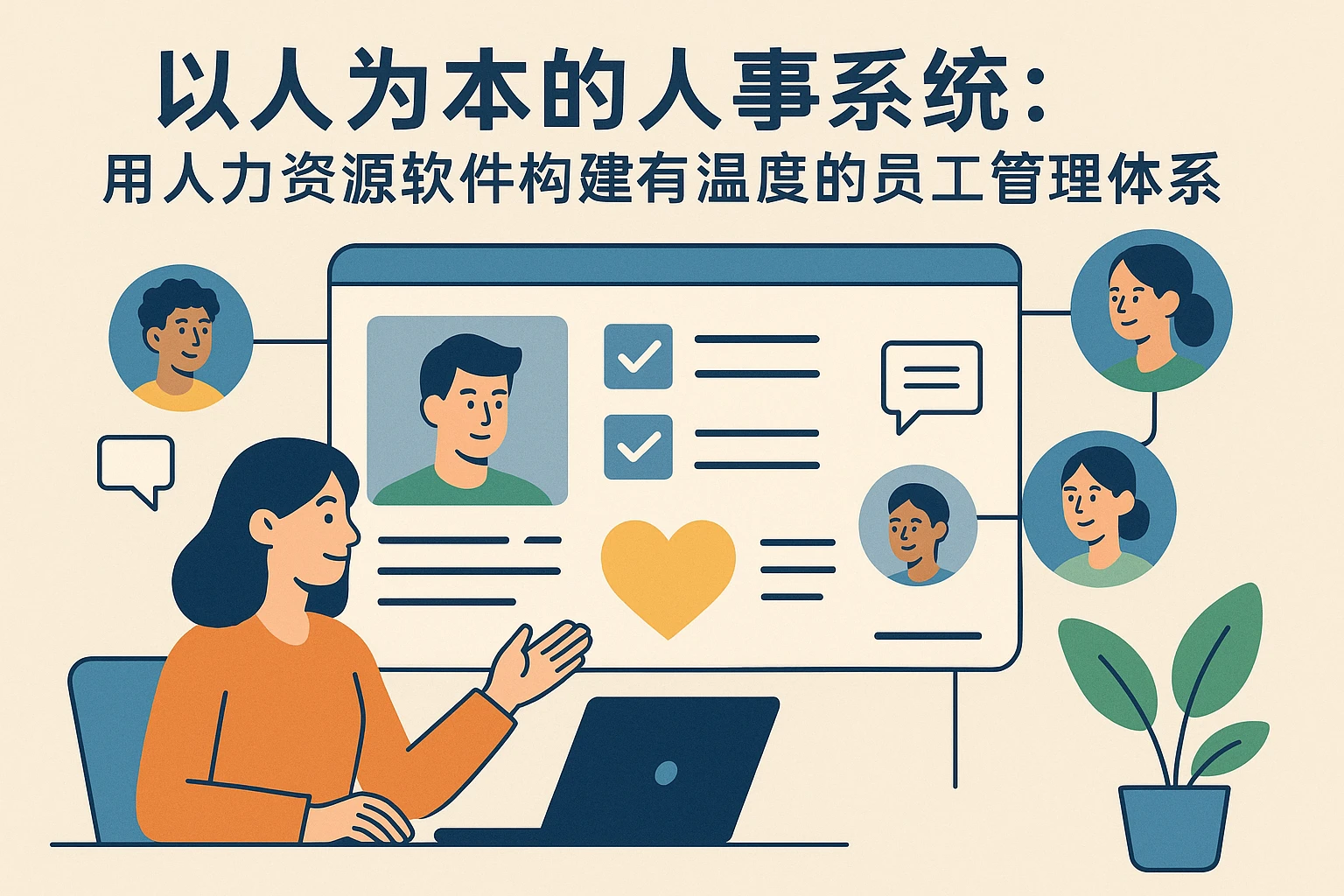 以人为本的人事系统：用人力资源软件构建有温度的员工管理体系