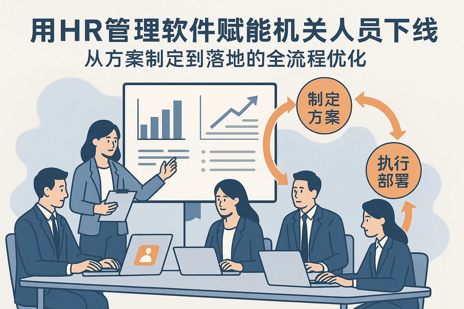用HR管理软件赋能机关人员下一线：从方案制定到落地的全流程优化