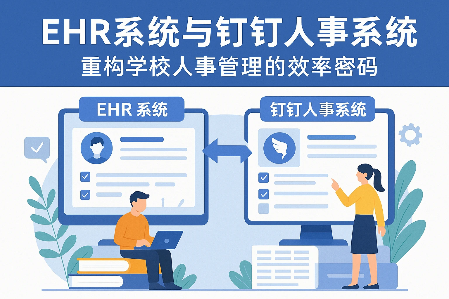 EHR系统与钉钉人事系统：重构学校人事管理的效率密码