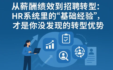 从薪酬绩效到招聘转型：HR系统里的“基础经验”，才是你没发现的转型优势