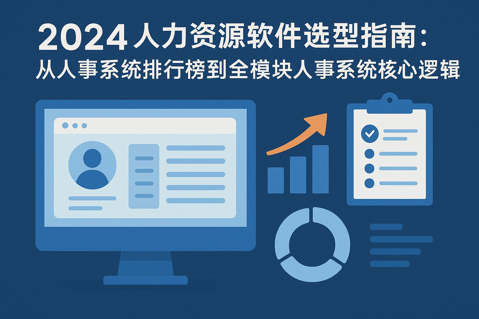 2024人力资源软件选型指南：从人事系统排行榜到全模块人事系统的核心逻辑