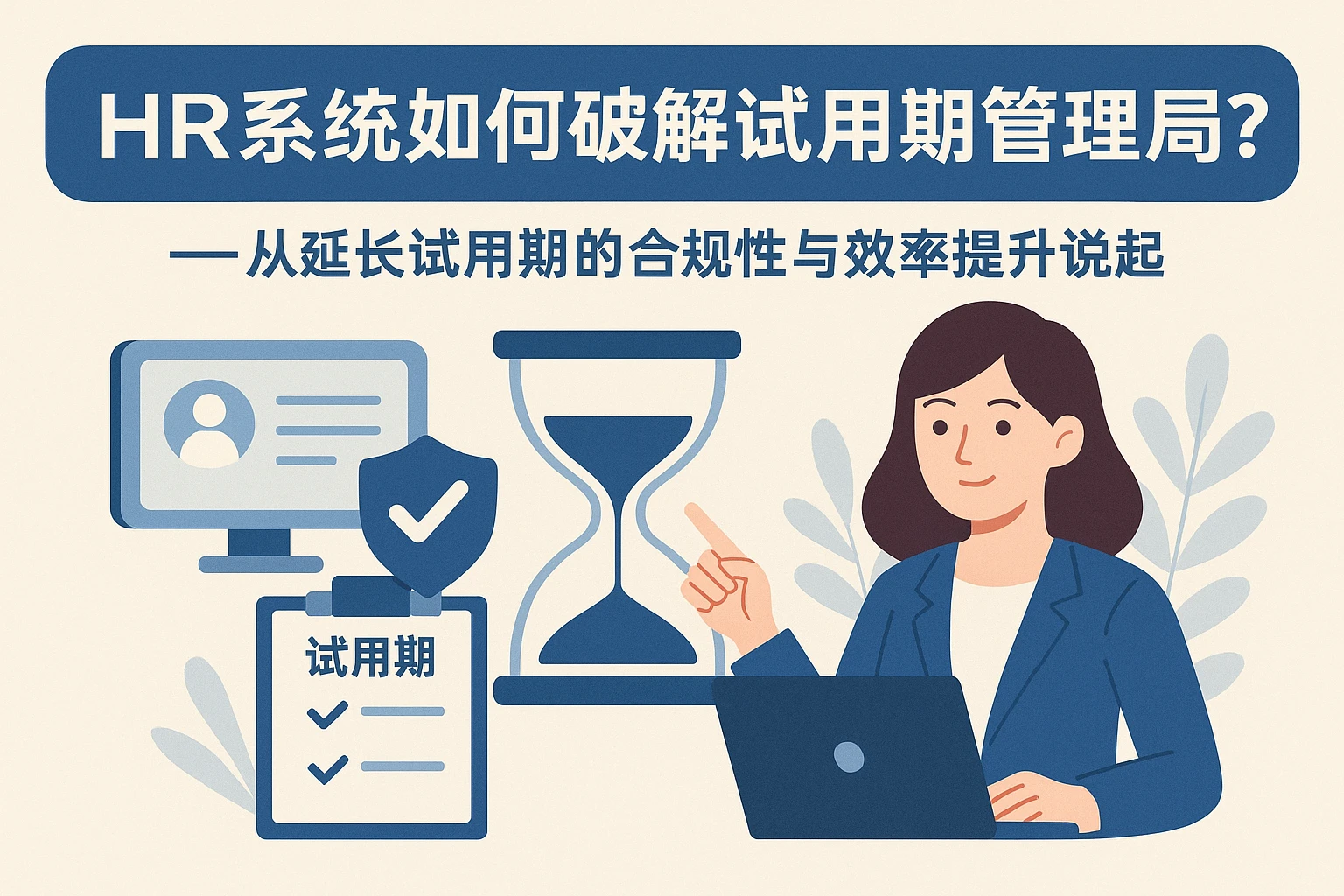 HR系统如何破解试用期管理困局？——从延长试用期的合规性与效率提升说起