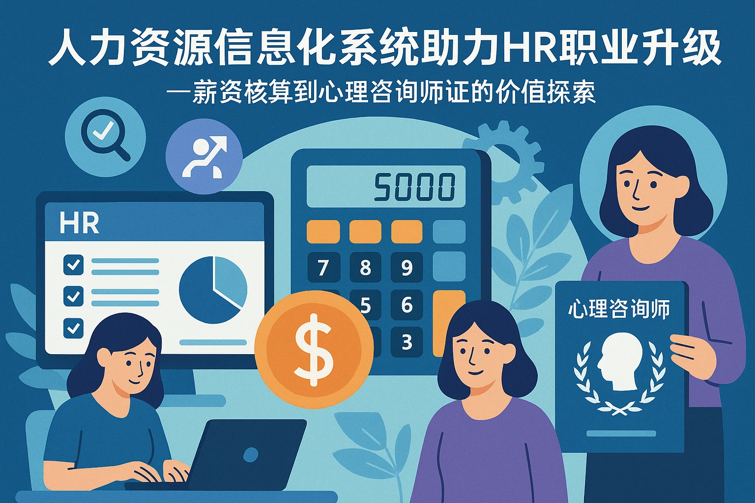 人力资源信息化系统助力HR职业升级：从薪资核算到心理咨询师证的价值探索