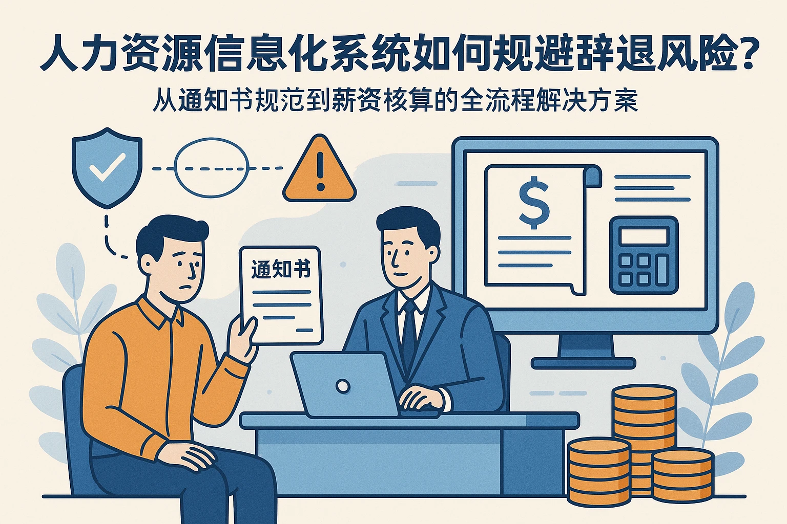 人力资源信息化系统如何规避辞退风险？从通知书规范到薪资核算的全流程解决方案