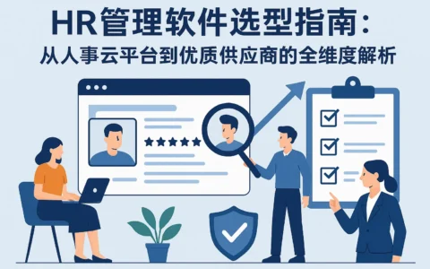 HR管理软件选型指南：从人事云平台到优质供应商的全维度解析
