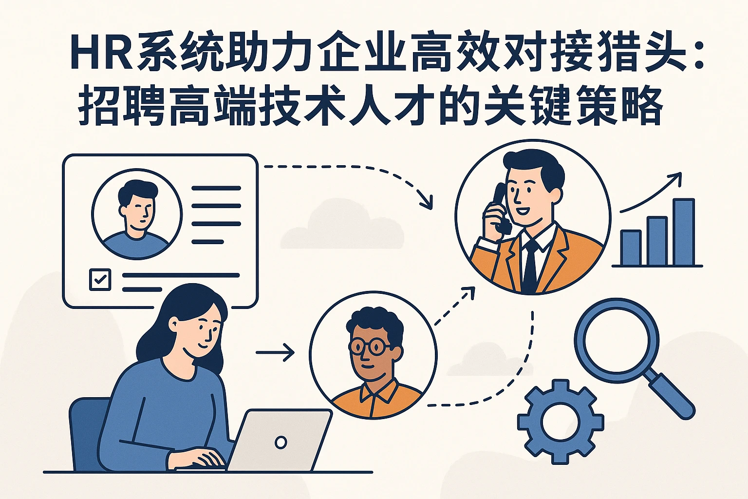 HR系统助力企业高效对接猎头：招聘高端技术人才的关键策略
