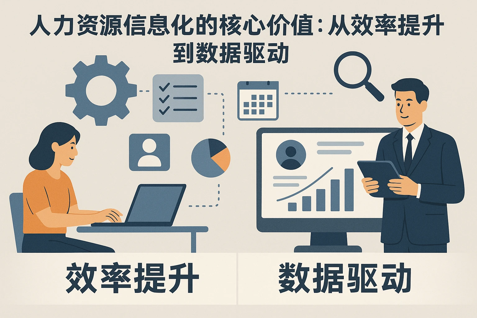 1. 人力资源信息化的核心价值：从效率提升到数据驱动