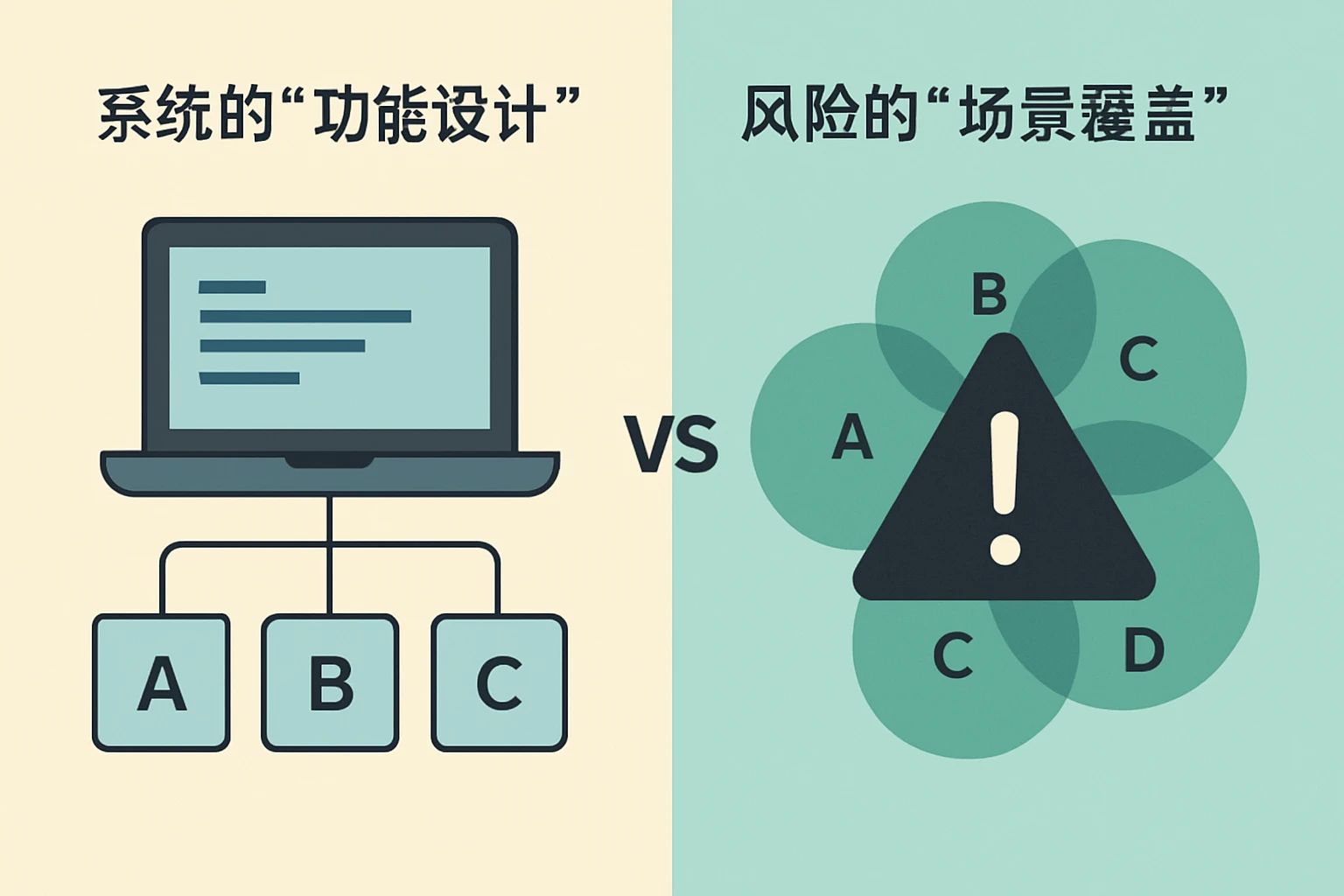 2. 系统的“功能设计” vs 风险的“场景覆盖”