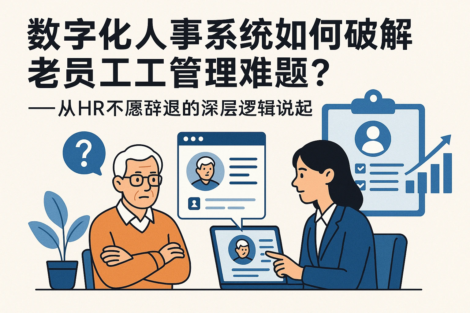 数字化人事系统如何破解老员工管理难题？——从HR不愿辞退的深层逻辑说起