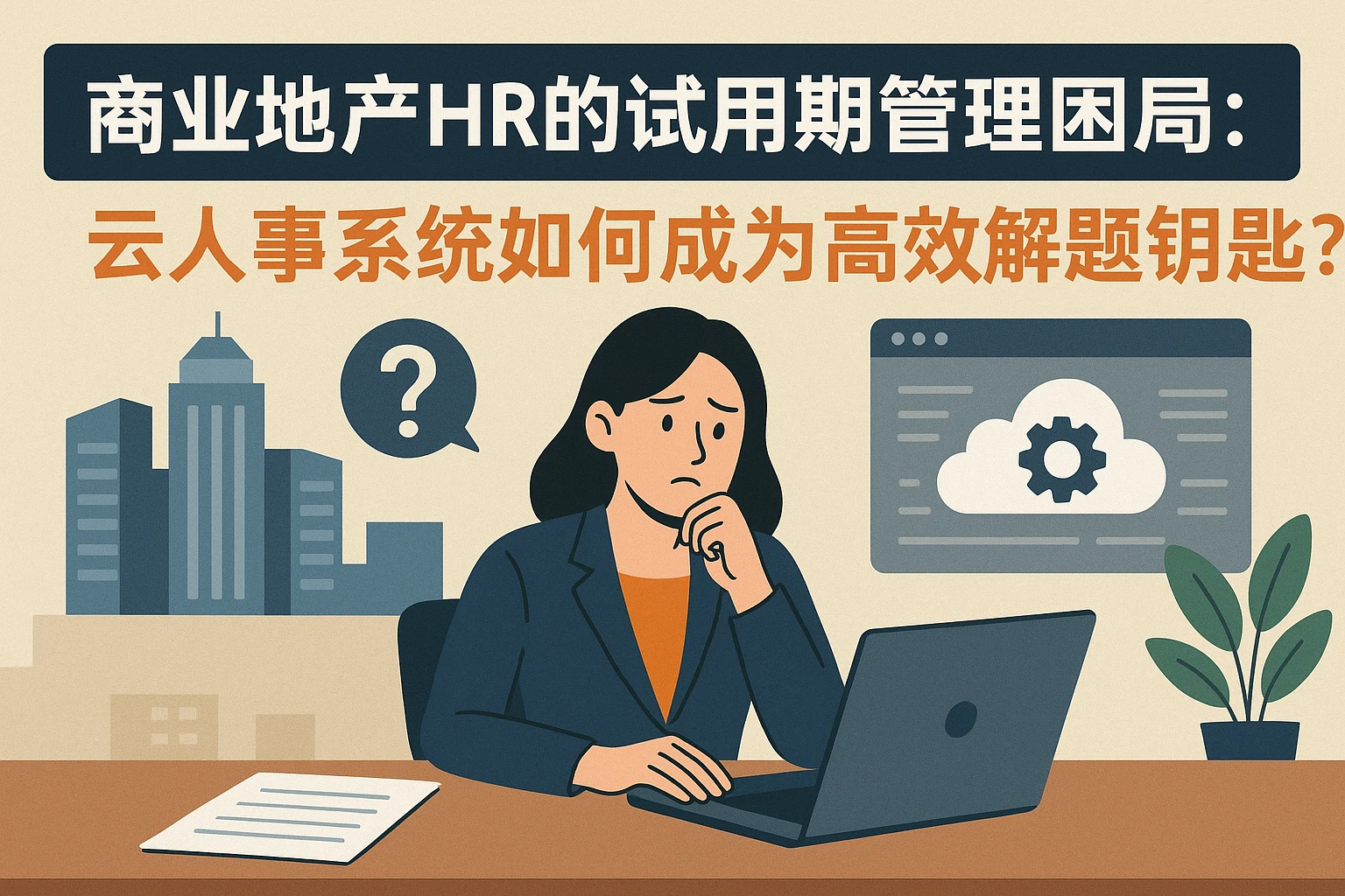 商业地产HR的试用期管理困局:云人事系统如何成为高效解题钥匙?