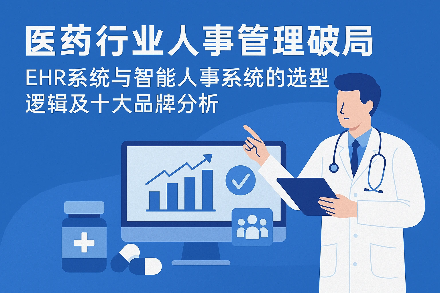 医药行业人事管理破局：ehr系统与智能人事系统的选型逻辑及十大品牌分析