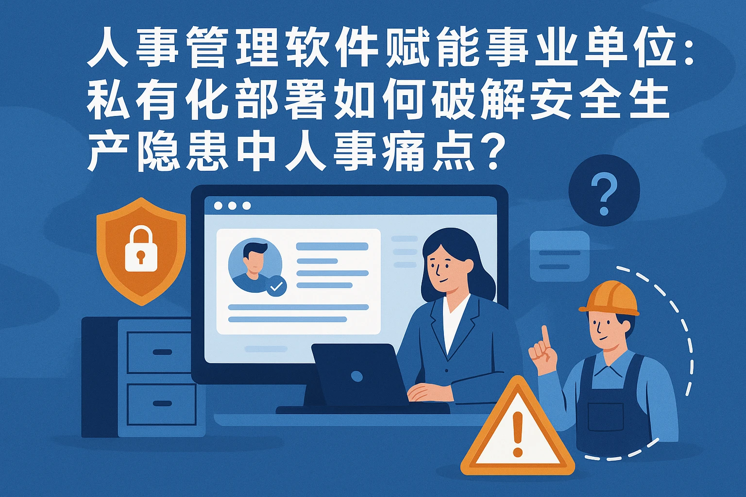 人事管理软件赋能事业单位：私有化部署如何破解安全生产隐患中的人事痛点？