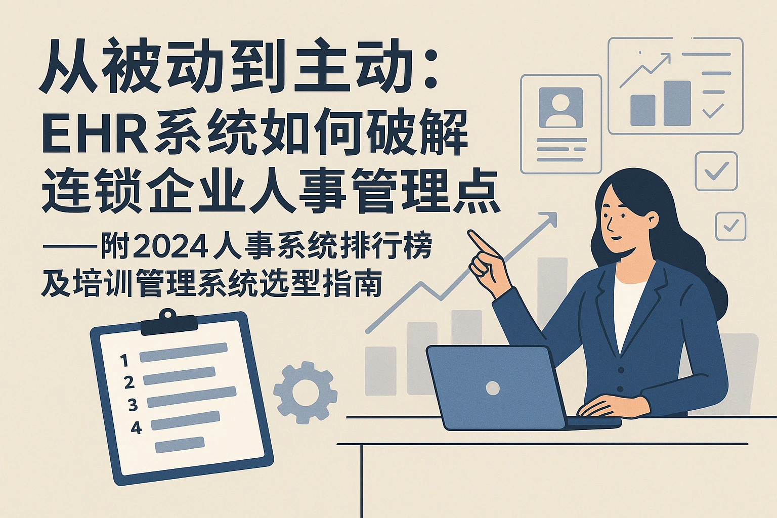 从被动到主动：EHR系统如何破解连锁企业人事管理痛点——附2024人事系统排行榜及培训管理系统选型指南
