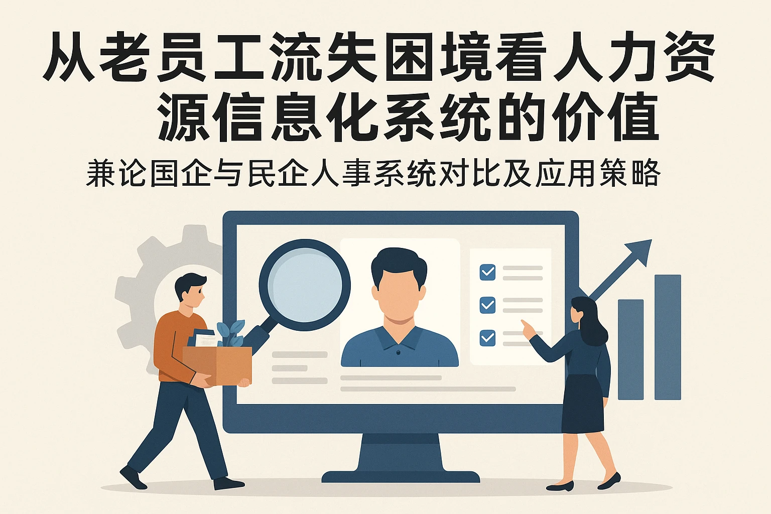 从老员工流失困境看人力资源信息化系统的价值——兼论国企与民企人事系统对比及应用策略