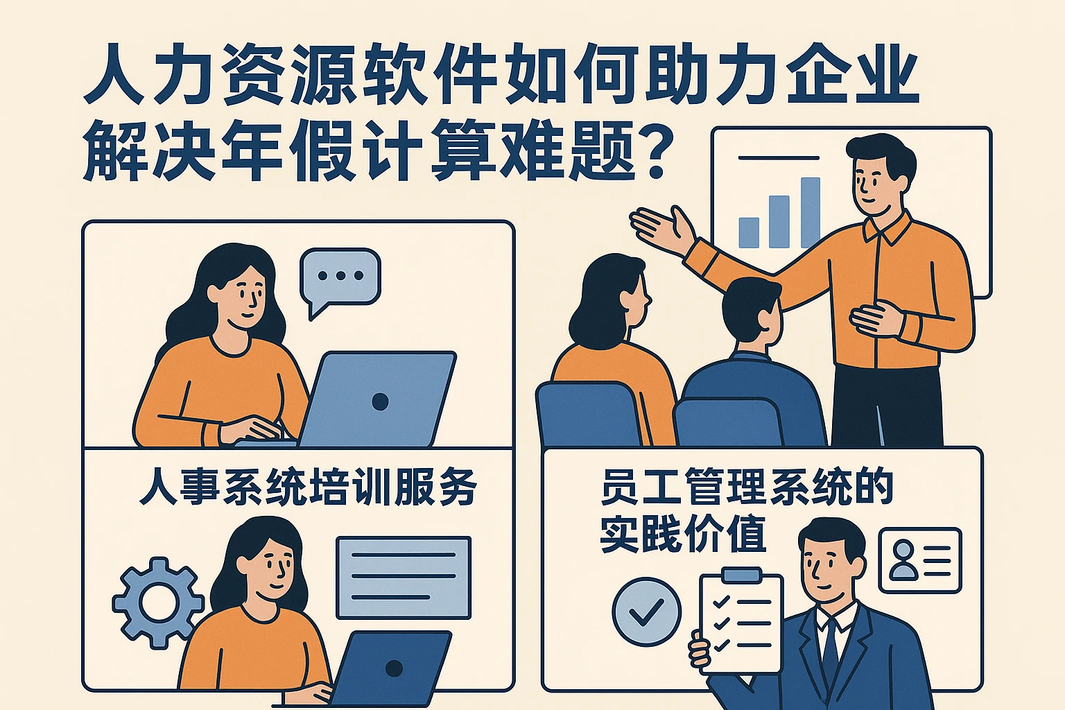 人力资源软件如何助力企业解决年假计算难题？人事系统培训服务与员工管理系统的实践价值