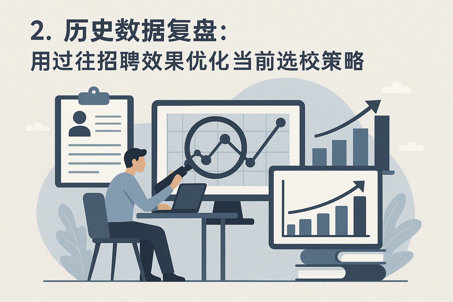 2. 历史数据复盘：用过往招聘效果优化当前选校策略
