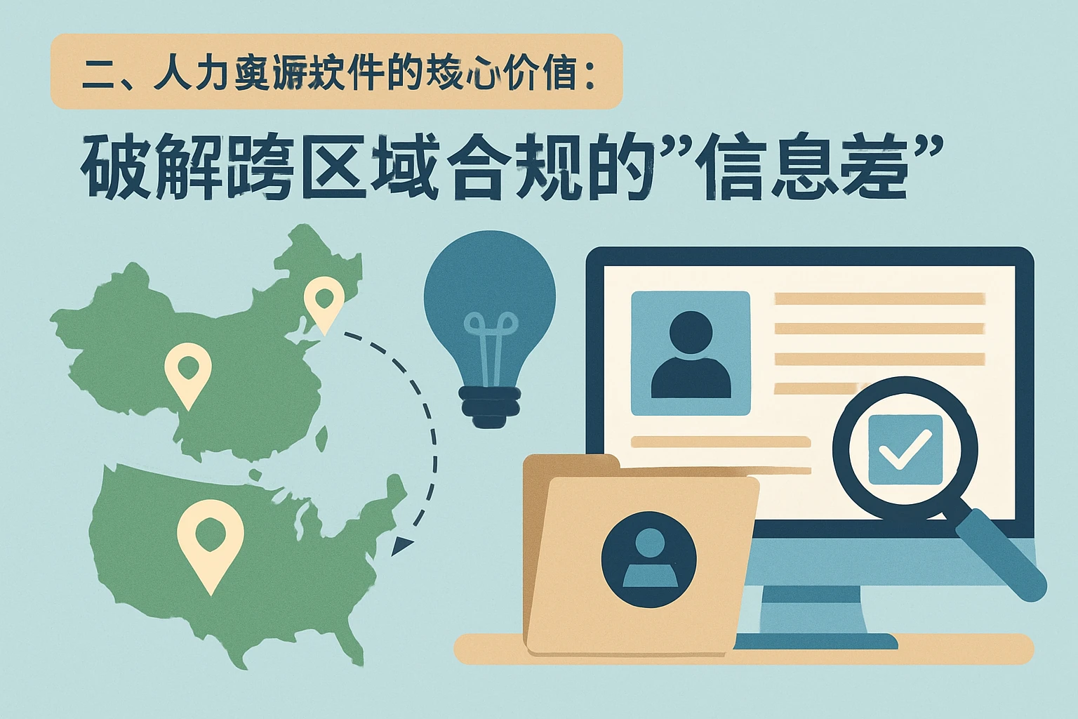 二、人力资源软件的核心价值：破解跨区域合规的“信息差”