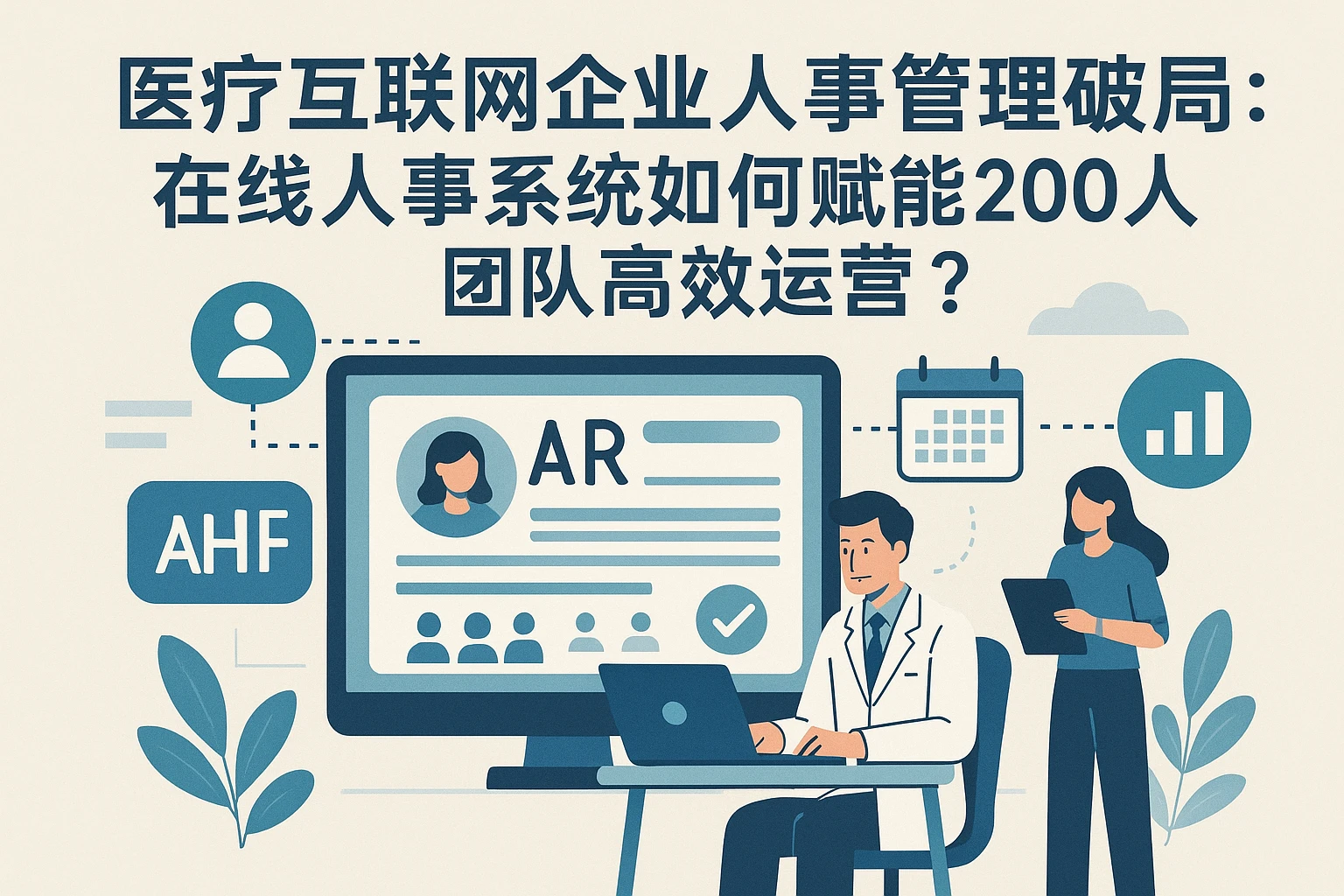 医疗互联网企业人事管理破局：在线人事系统如何赋能200人团队高效运营？