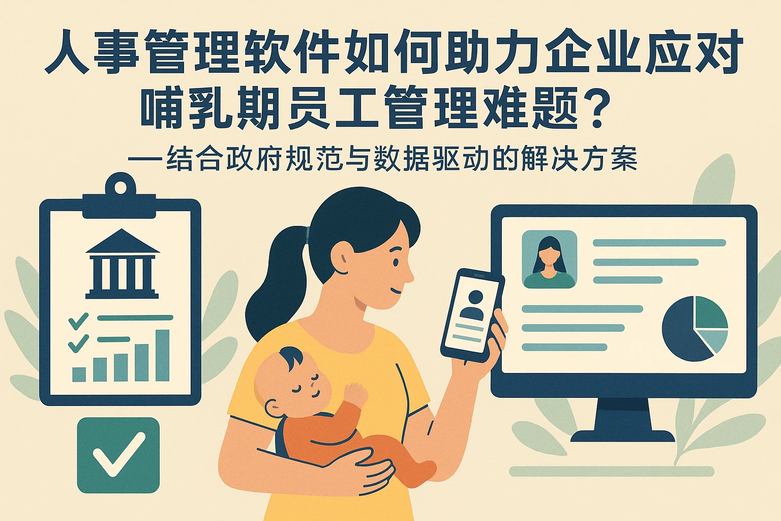 人事管理软件如何助力企业应对哺乳期员工管理难题？——结合政府规范与数据驱动的解决方案