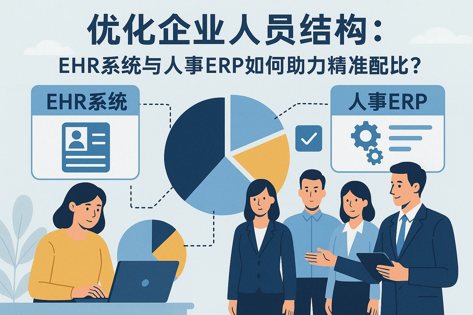 优化企业人员结构：EHR系统与人事ERP如何助力精准配比？