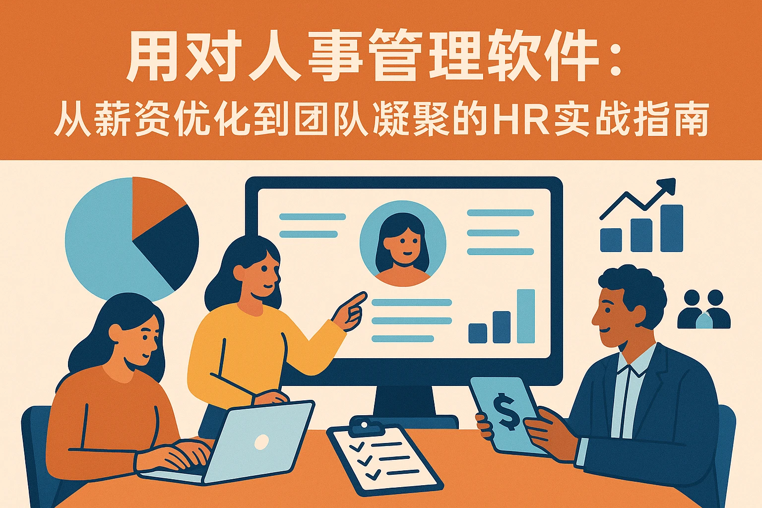 用对人事管理软件：从薪资优化到团队凝聚的HR实战指南
