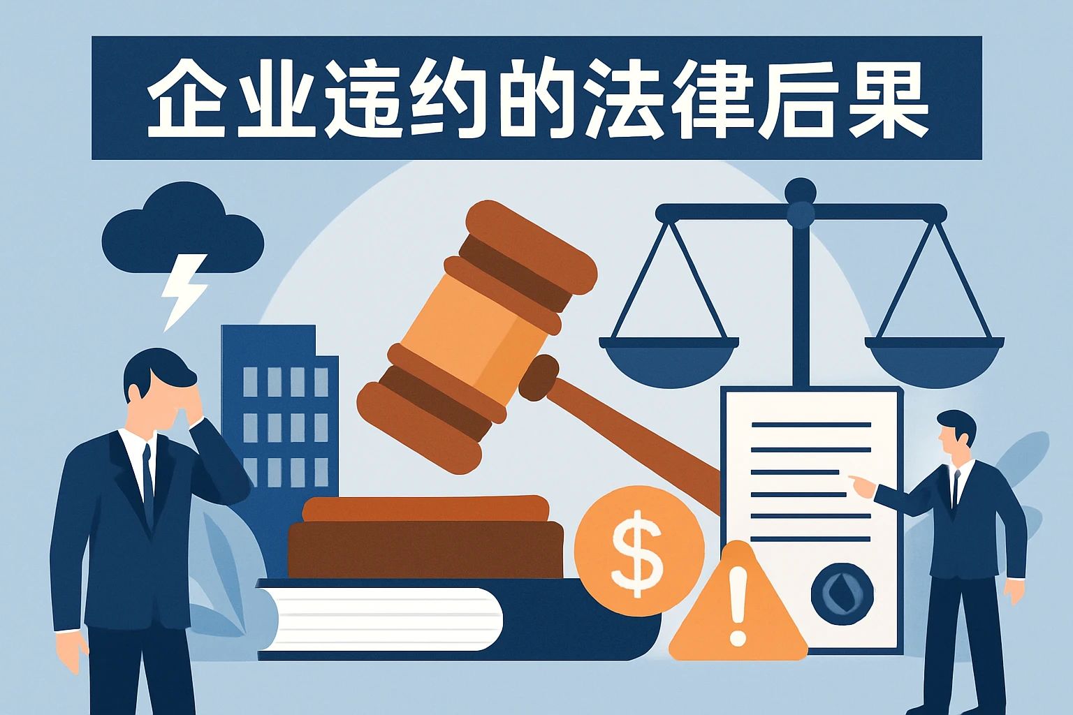 2. 企业违约的法律后果