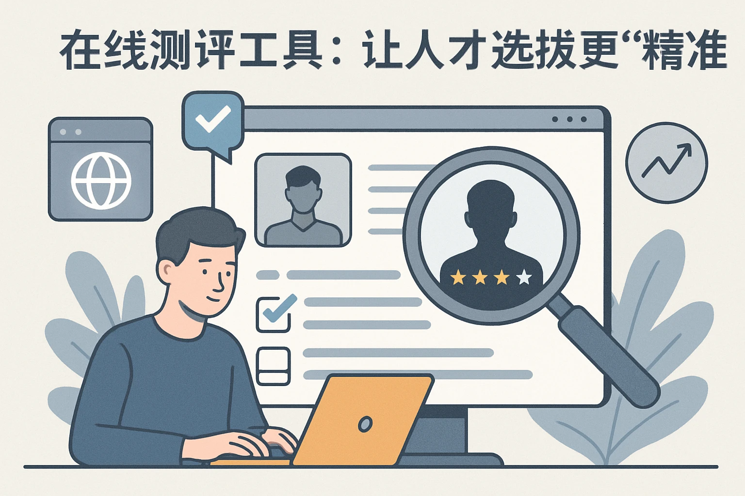 （1）在线测评工具：让人才选拔更“精准”