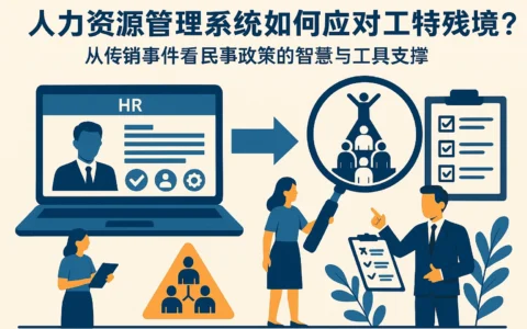 人力资源管理系统如何应对员工特殊场景？从传销事件看人事决策的智慧与工具支撑