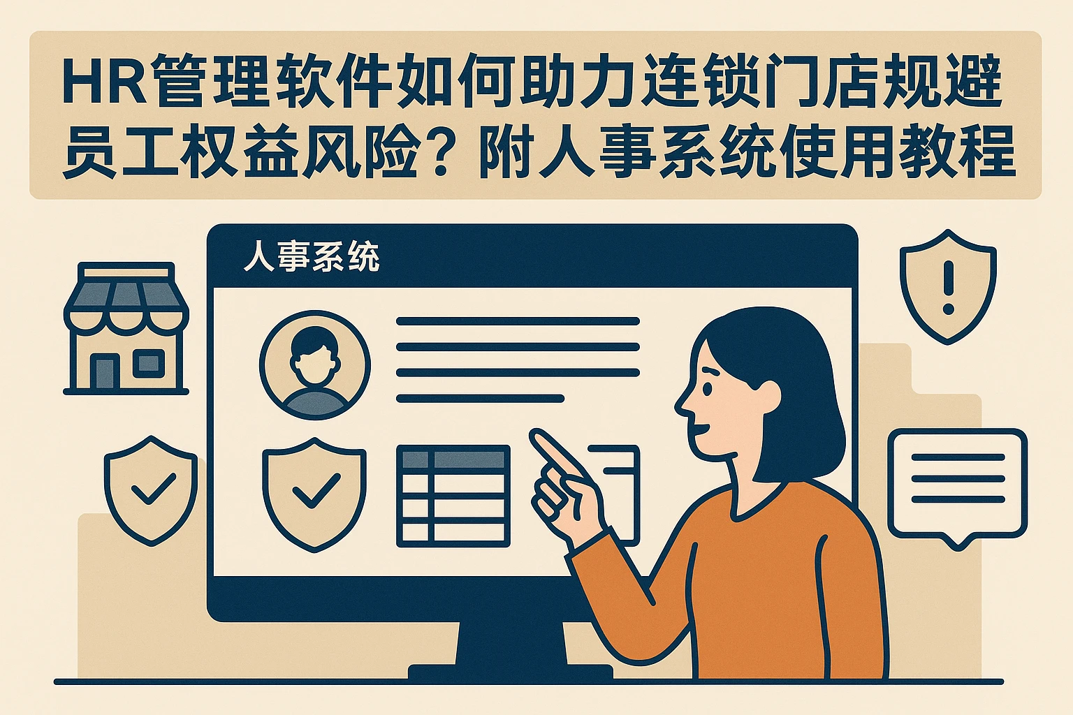 HR管理软件如何助力连锁门店规避员工权益风险？附人事系统使用教程