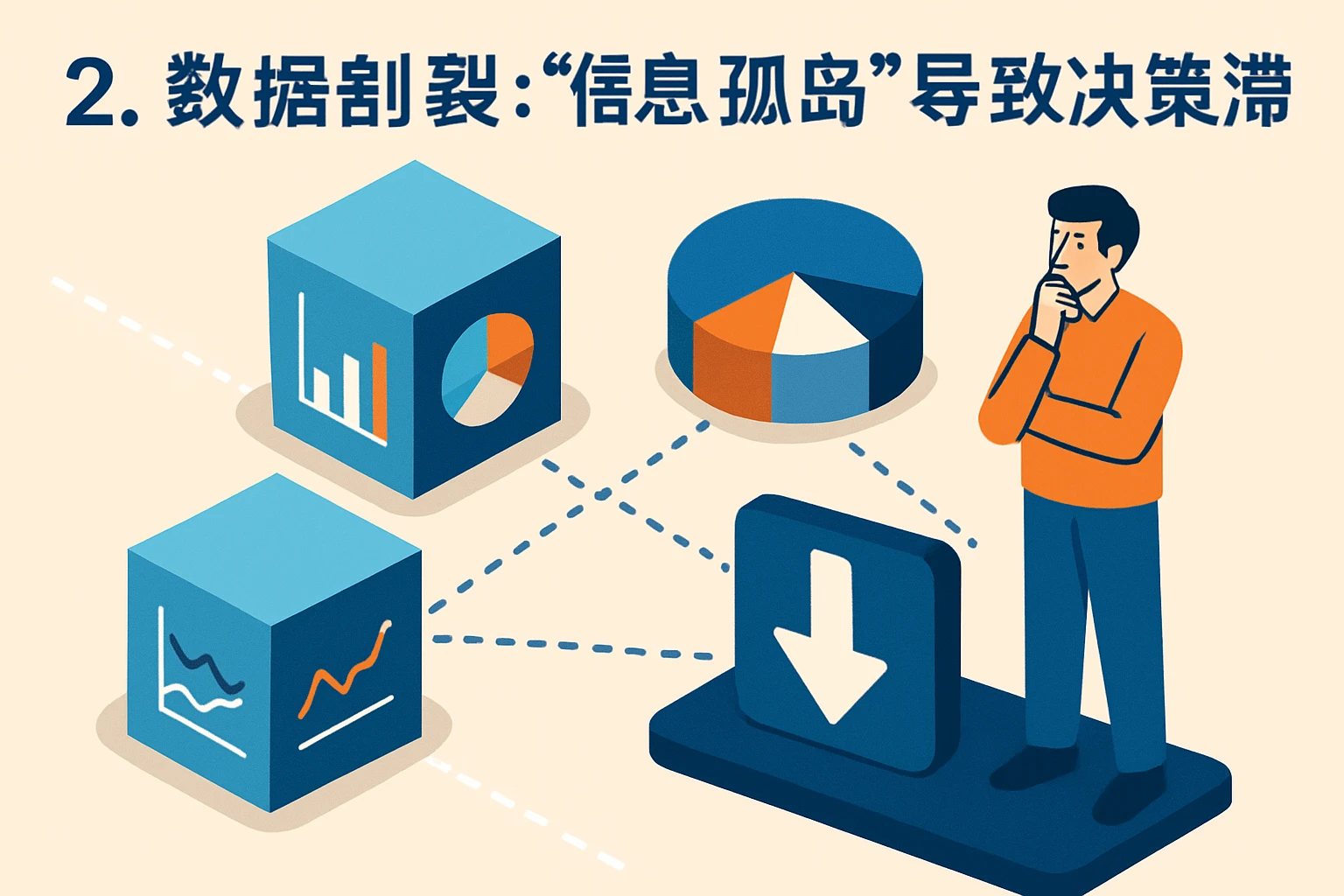2. 数据割裂：“信息孤岛”导致决策滞后