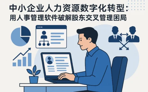 中小企业人力资源数字化转型：用人事管理软件破解股东交叉管理困局