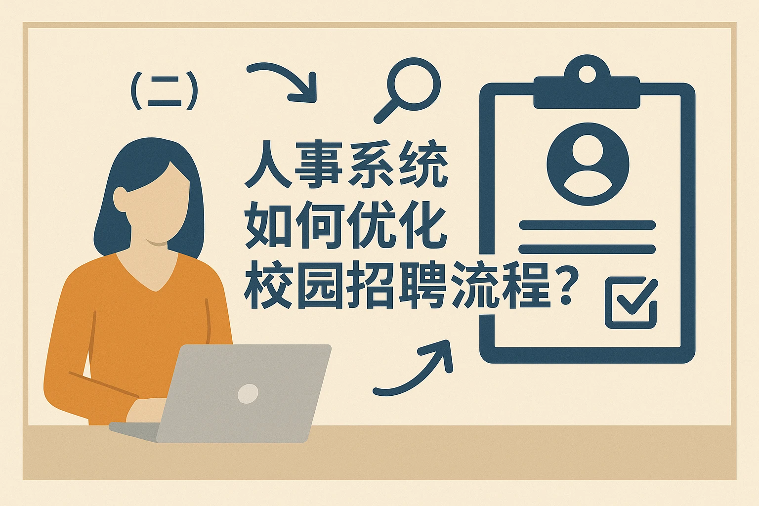 （二）人事系统如何优化校园招聘流程？