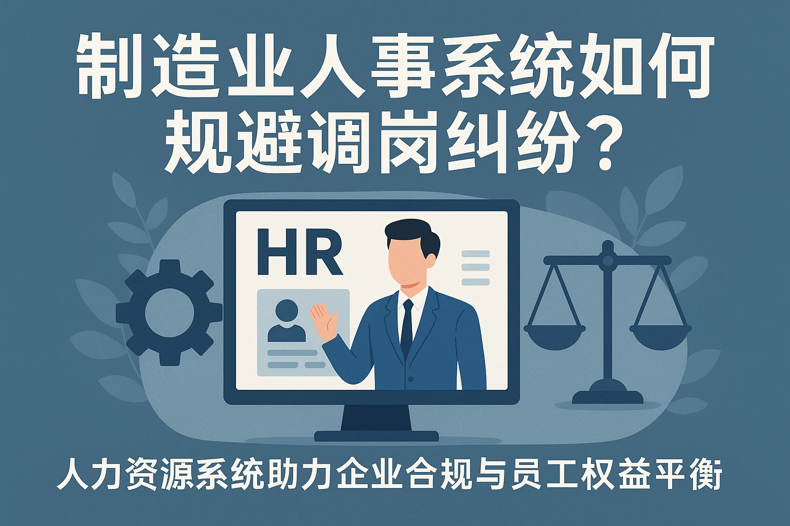 制造业人事系统如何规避调岗纠纷？人力资源系统助力企业合规与员工权益平衡