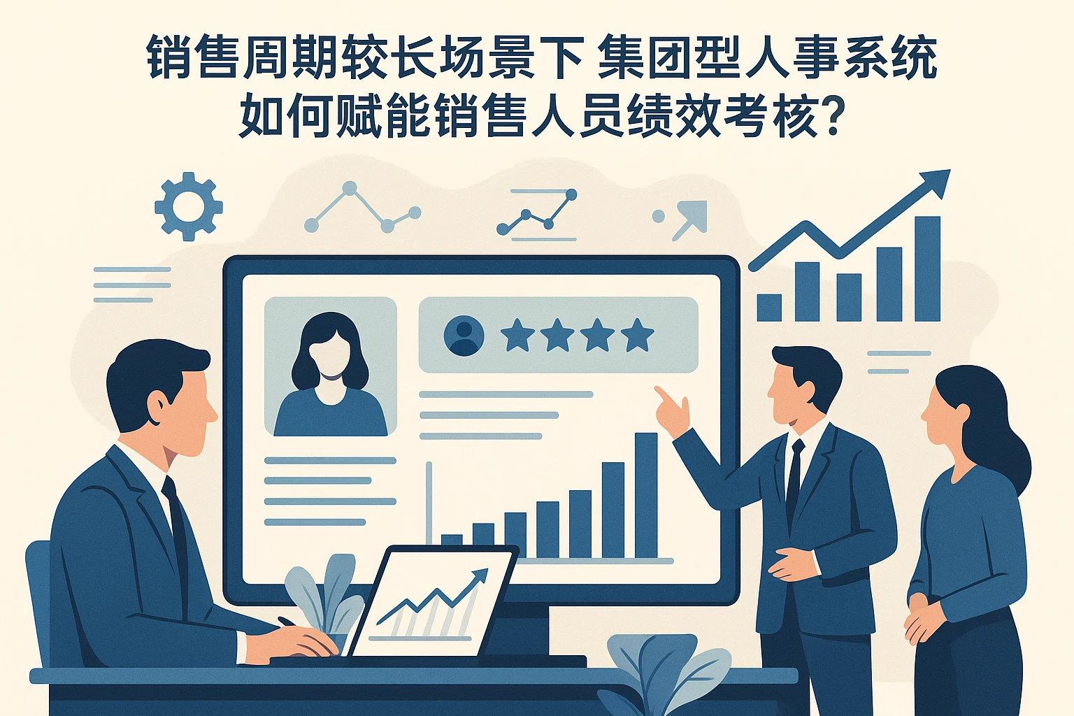 销售周期较长场景下 集团型人事系统如何赋能销售人员绩效考核？