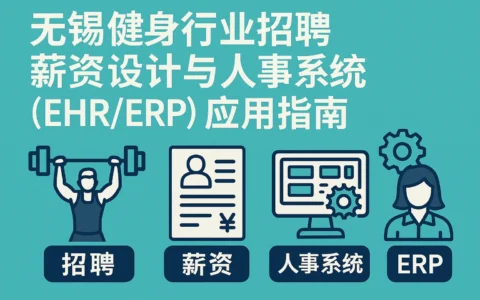 无锡健身行业招聘薪资设计与人事系统（EHR/ERP）应用指南