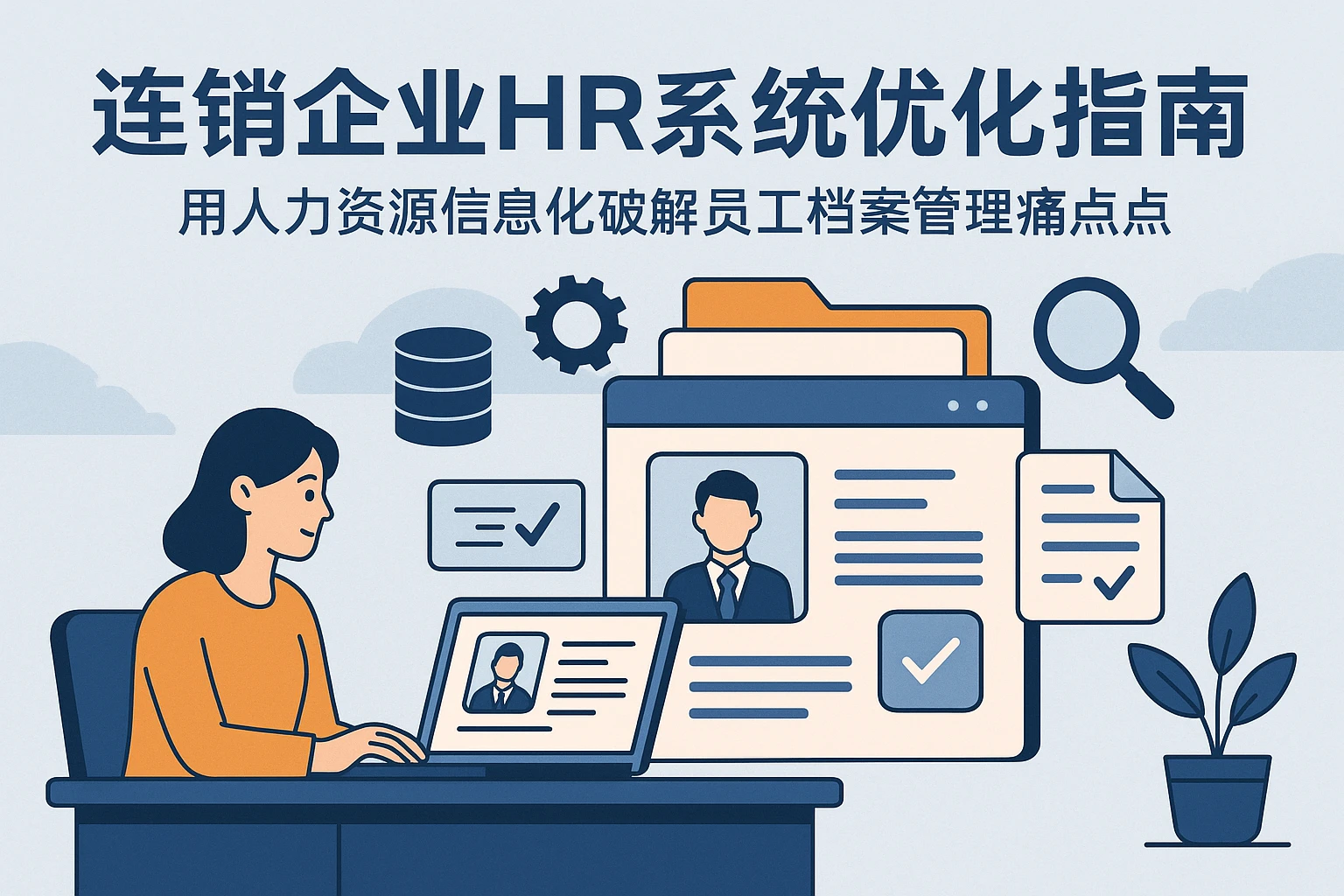 连锁企业HR系统优化指南：用人力资源信息化破解员工档案管理痛点