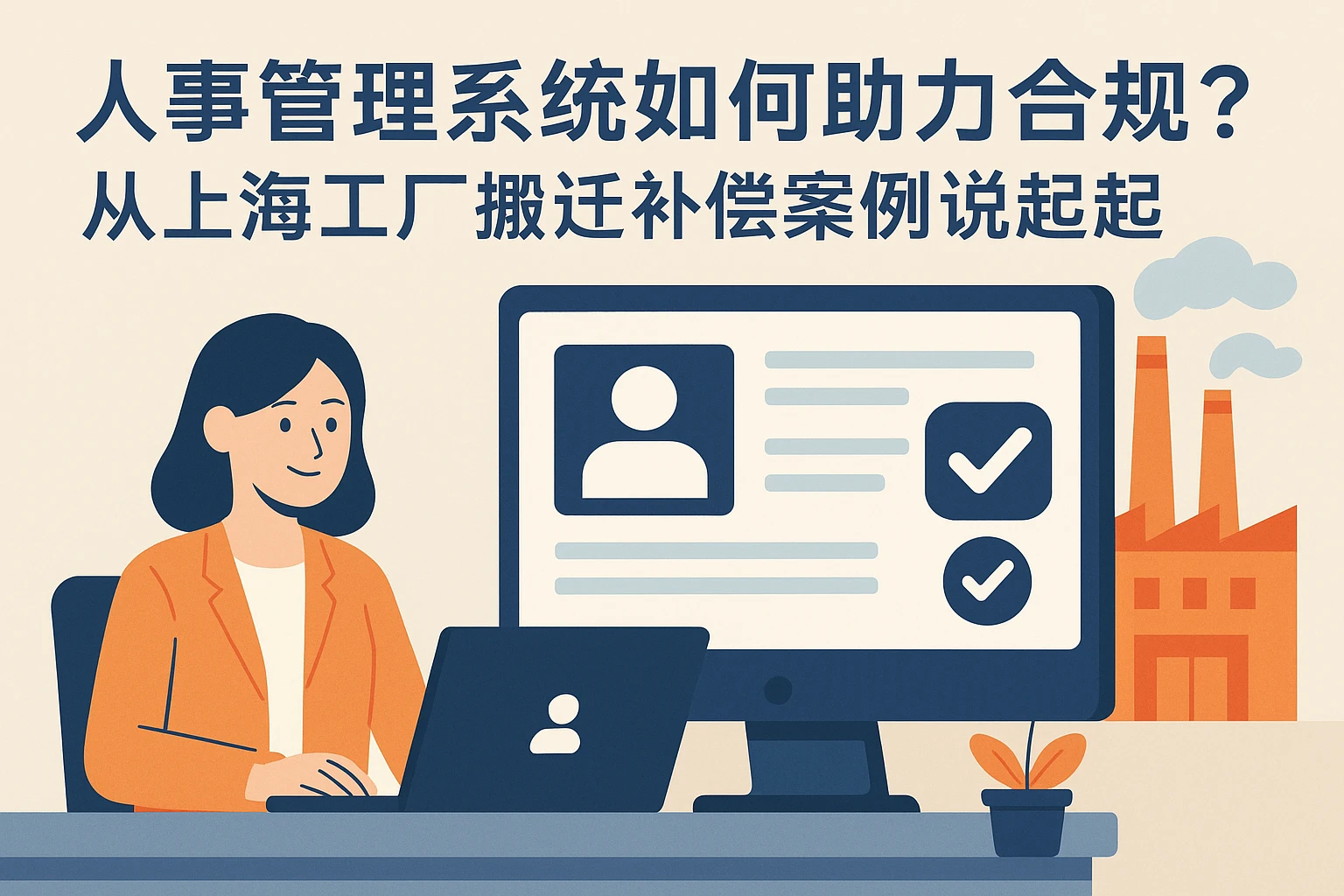 人事管理系统如何助力企业合规？从上海工厂搬迁补偿案例说起
