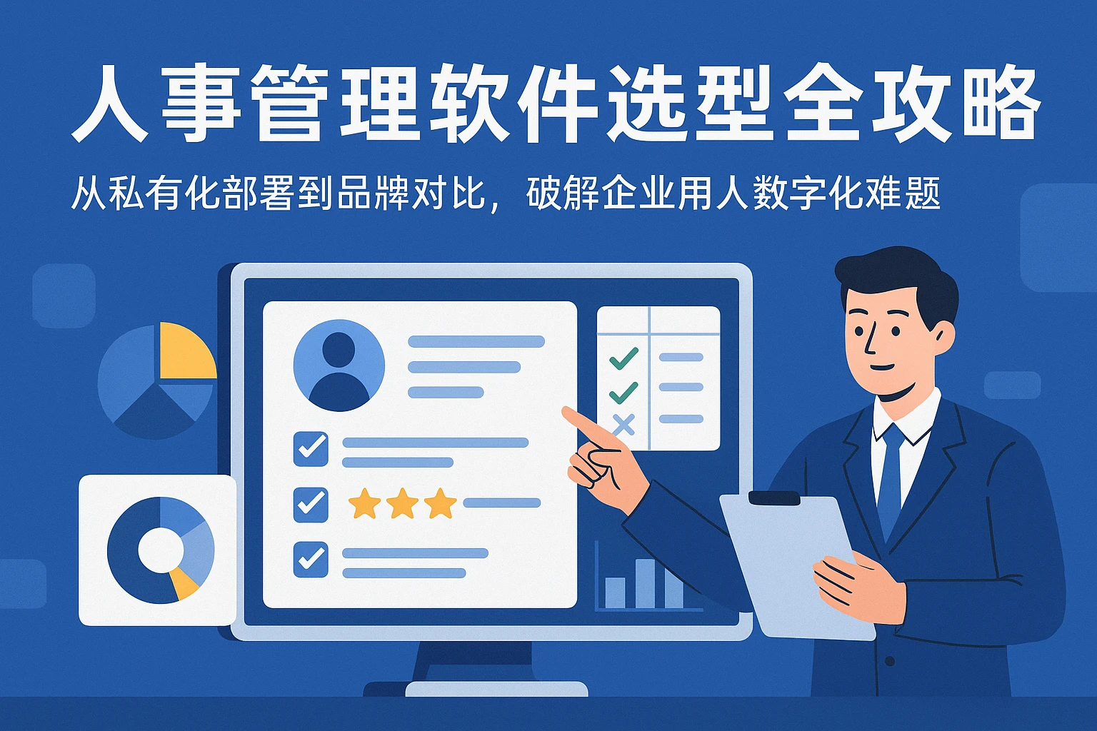 人事管理软件选型全攻略：从私有化部署到品牌对比，破解企业用人数字化难题