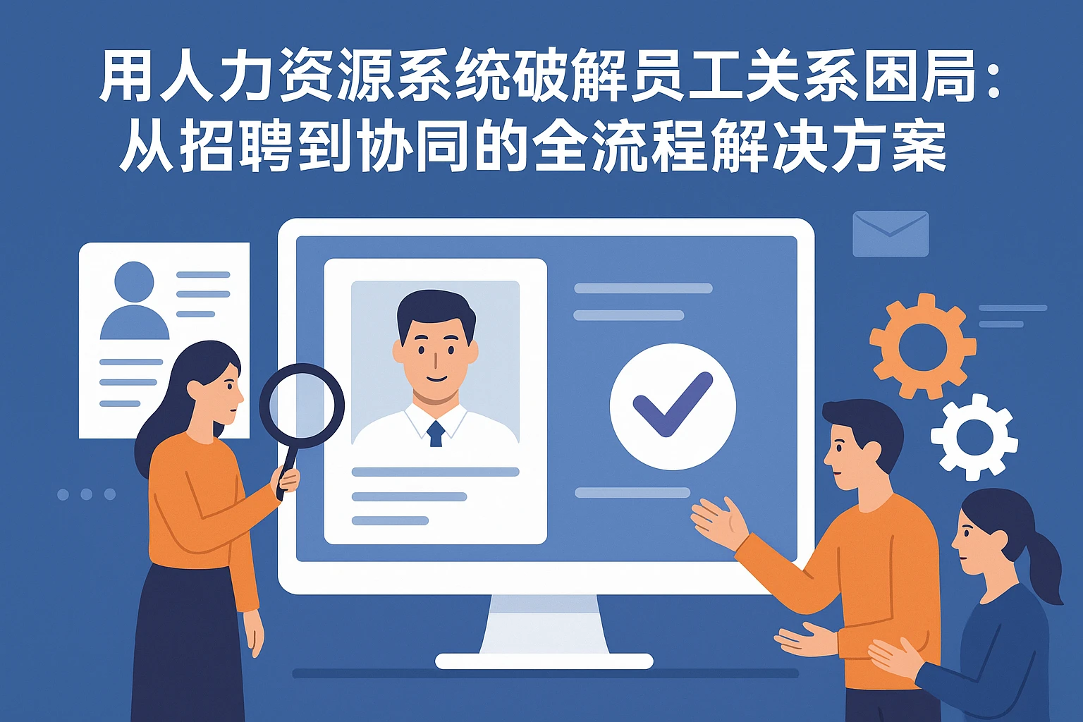 用人力资源系统破解员工关系困局：从招聘到协同的全流程解决方案