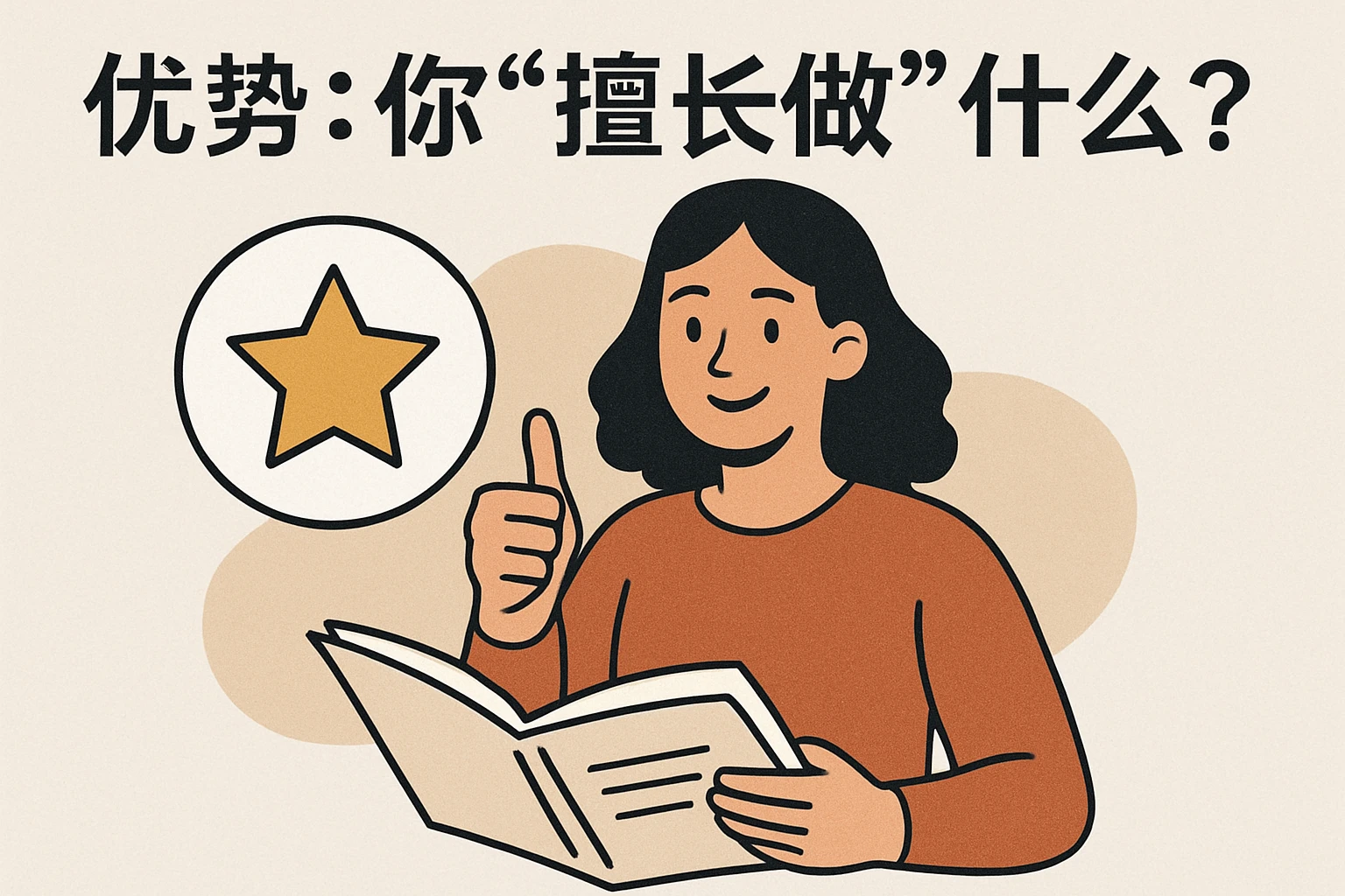 2. 优势：你“擅长做”什么？