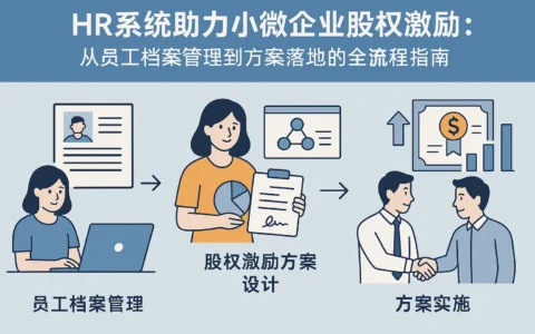 HR系统助力小微企业股权激励：从员工档案管理到方案落地的全流程指南