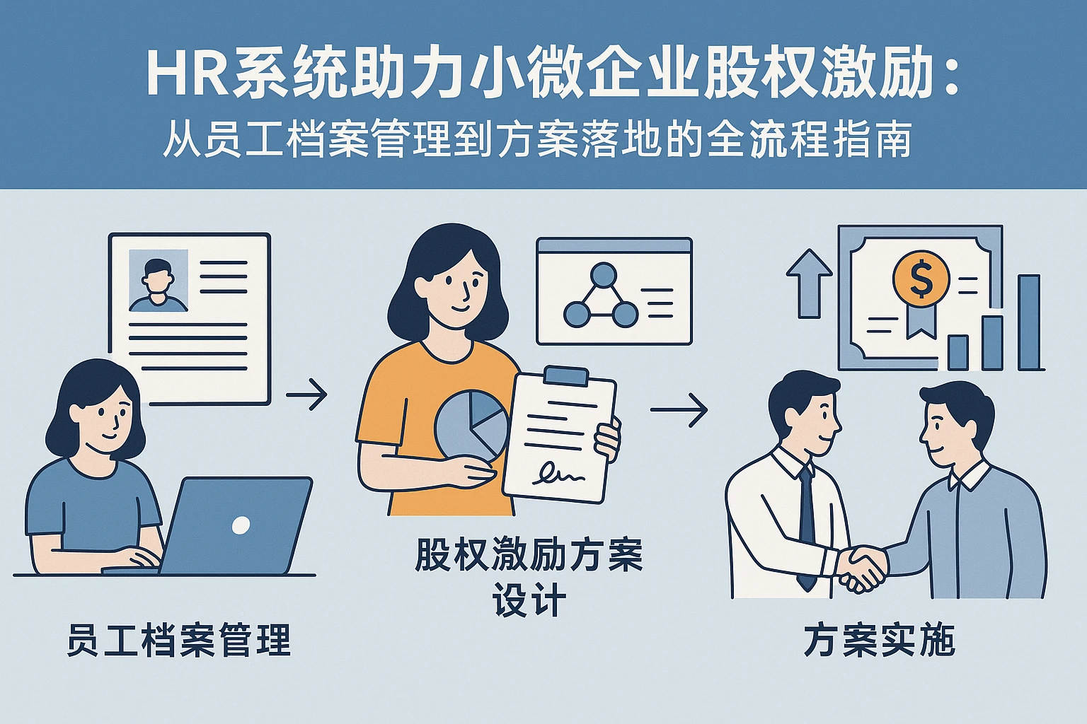 HR系统助力小微企业股权激励：从员工档案管理到方案落地的全流程指南