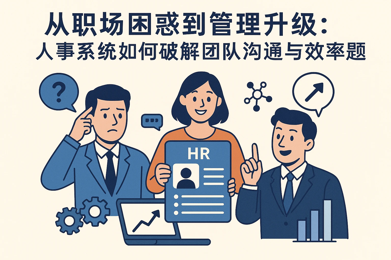 从职场困惑到管理升级：人事系统如何破解团队沟通与效率难题